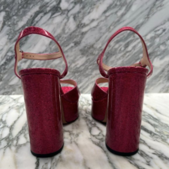 Marc Jacobs Lust Platform Sandal (Pink) Size 36.5 - Picture 6 of 7